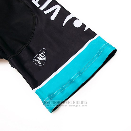 2019 Fahrradbekleidung Vital Concept Blau Wei Shwarz Trikot Kurzarm und Tragerhose